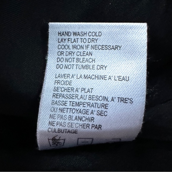 ANTHROPOLOGIE ISDA & CO KNIT LACE CROCHET FULL BLACK CIRCLE MIDI SKIRT. Sz 4 - Picture 9 of 12